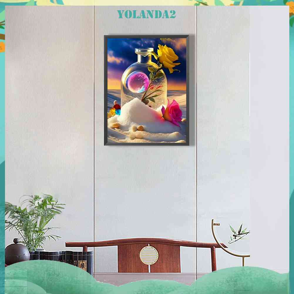 Bộ Tranh Đính Đá 5D Họa Tiết Vỏ Sò Độc Đáo DIY Dùng Trang Trí Nhà Cửa