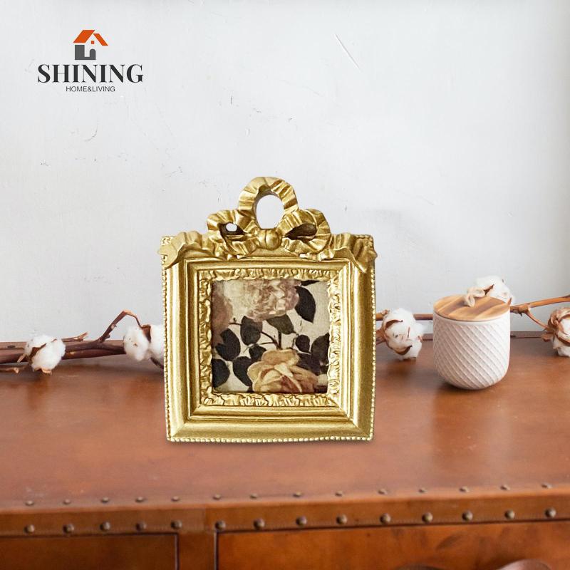 Khung Ảnh Bằng Nhựa Resin Để Bàn Phòng Khách / Ngủ Kiểu Châu Âu