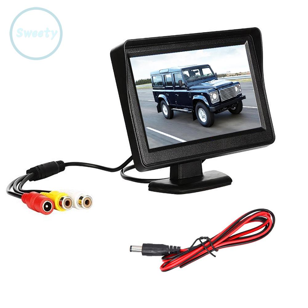 1 * Màn Hình Quan Sát Phía Sau Xe Hơi 1 * 4.3 Inch TFT LCD