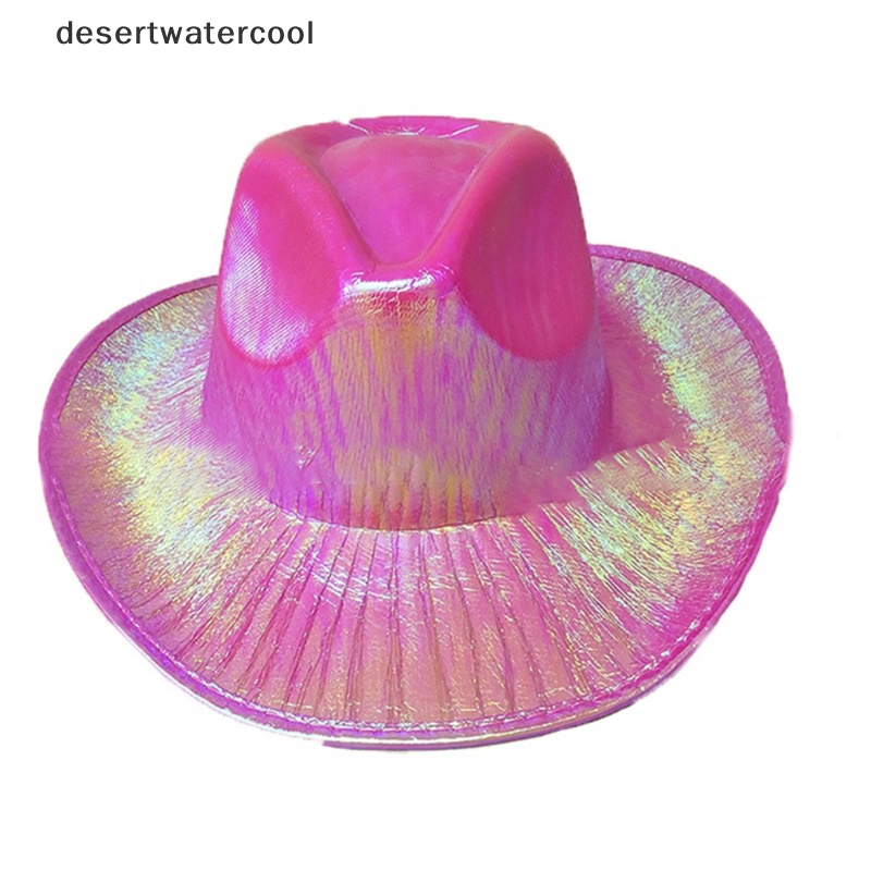 Devn Mũ Cao Bồi Rộng Vành Đính Ngọc Trai Lấp Lánh Ánh Sáng Nhấp Nháy Kiểu Cao Bồi Phương Tây Mart