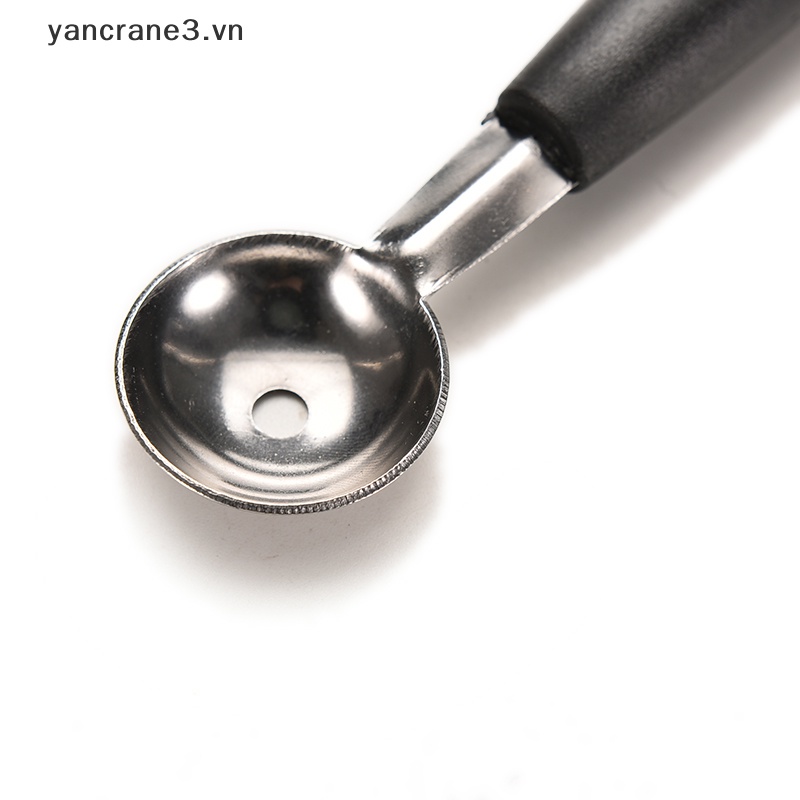 Muỗng Múc Kem / Trái Cây Hai Đầu Bằng Thép Không Gỉ {yancrane3.vn}