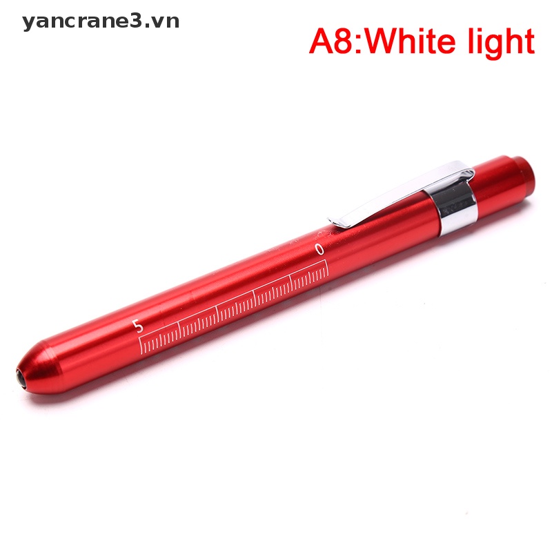 Bút Đèn Pin LED Sơ Cứu Tái Sử Dụng Linh Hoạt {yancrane3.vn}