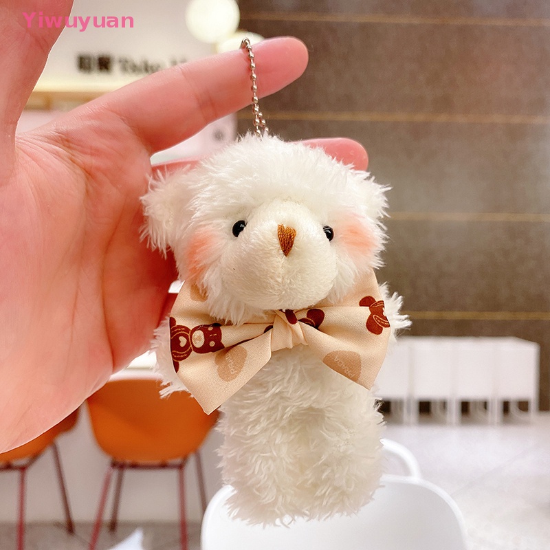 < Yiwuyuan > Móc Điện Thoại / Chìa Khóa / Túi Xách Hình Gấu Bông Thủ Công DIY Đáng Yêu Mới