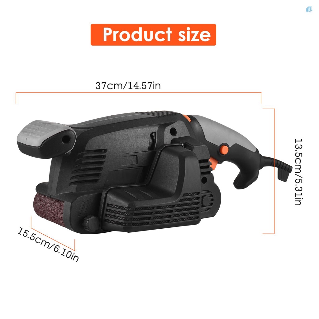 Máy Đánh Bóng Đai Điện Tử 600W Kèm Hộp Đựng 2 Đầu Chuyển Đổi Làm Sạch Bụi (s2mwvn) 600W