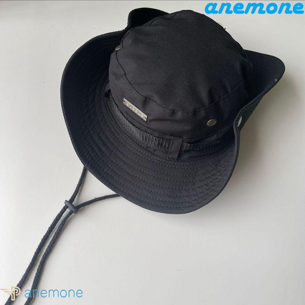 Mũ Bucket Chống Nắng Có Dây Rút Phong Cách Hàn Quốc Cho Nữ