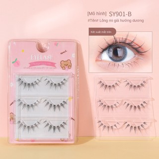 Set 3 Cặp Lông Mi Giả Cong Tự Nhiên