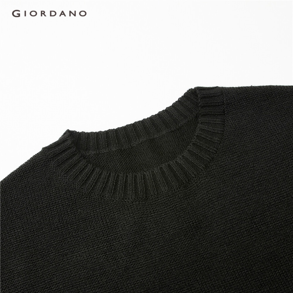 GIORDANO WOMEN Dropped-shoulder crewneck dress 18461932