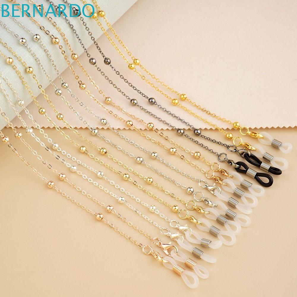 Bernardo Dây Đeo Mắt Kính Dạng Chuỗi Hạt Bằng Kim Loại Thời Trang Thanh Lịch