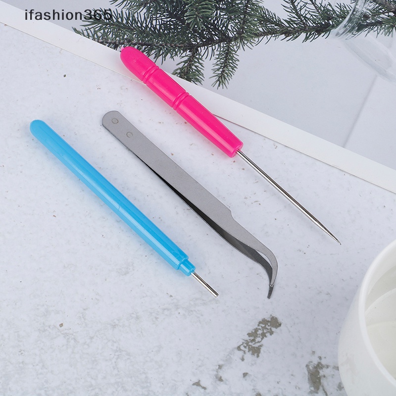Bộ 3 Dụng Cụ Bút Làm Giấy Quilling DIY Thời Trang ifashion365