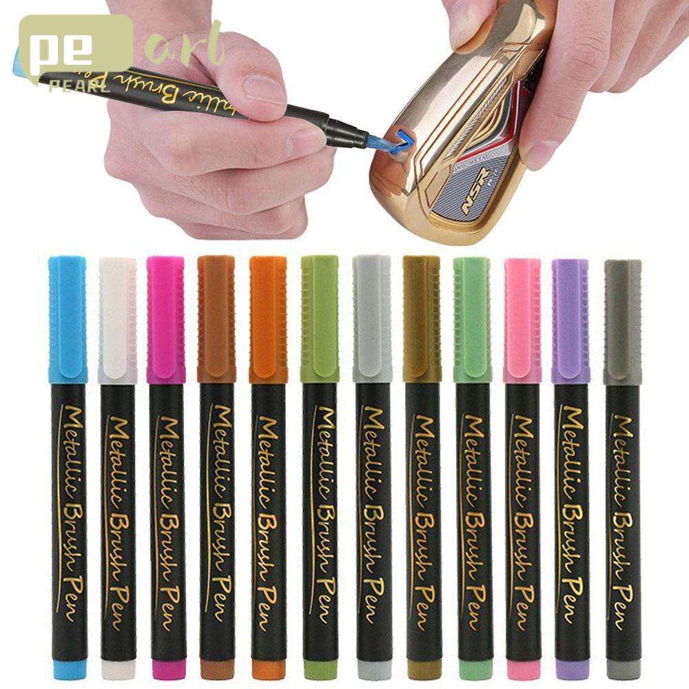 .Set 12 Bút Đánh Golf Chống Nắng Nhiều Màu Sắc Bằng Acrylic