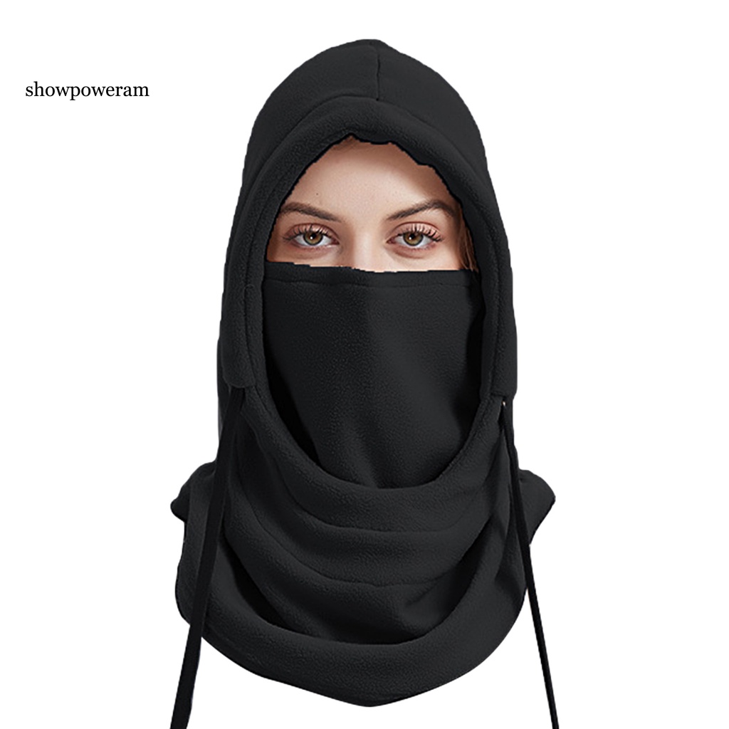 Mũ Giữ Nhiệt Che Phủ Mặt Chống Lạnh Bằng Vải Lông Cho Hoạt Động Ngoài Trời