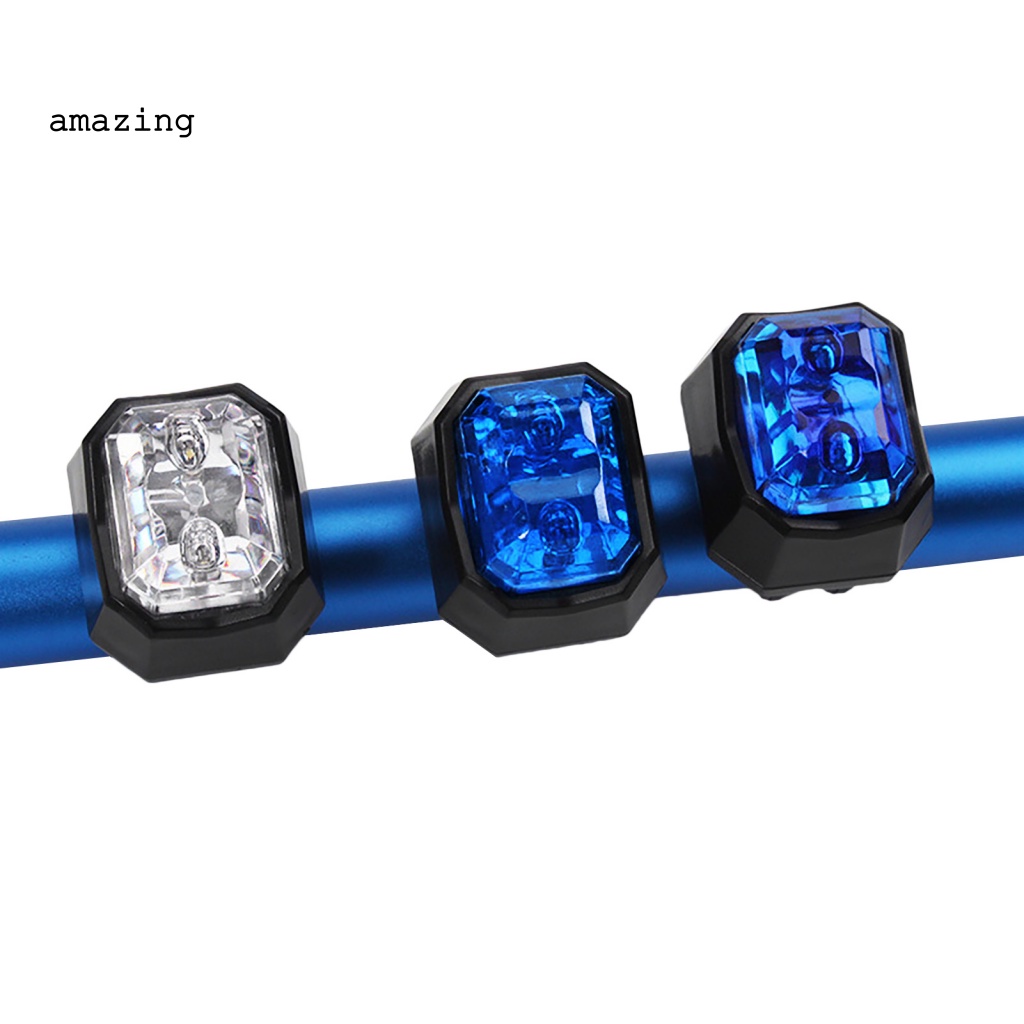 Đèn Pin ABS 3 Chế Độ Gắn Đuôi Xe Đạp Có Thể Điều Chỉnh