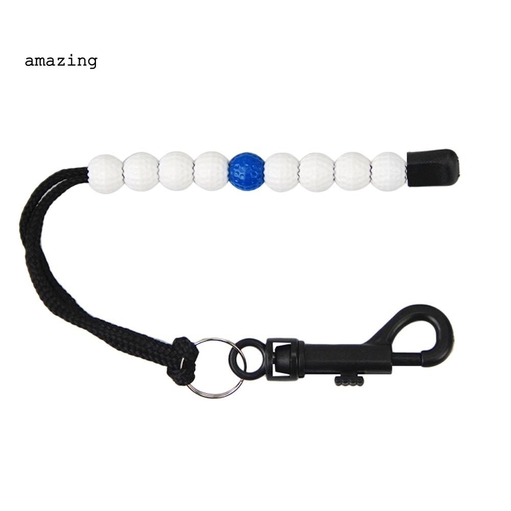 Dụng Cụ Đếm Số Chơi Golf Bằng Nhựa Kèm Kẹp Tiện Dụng