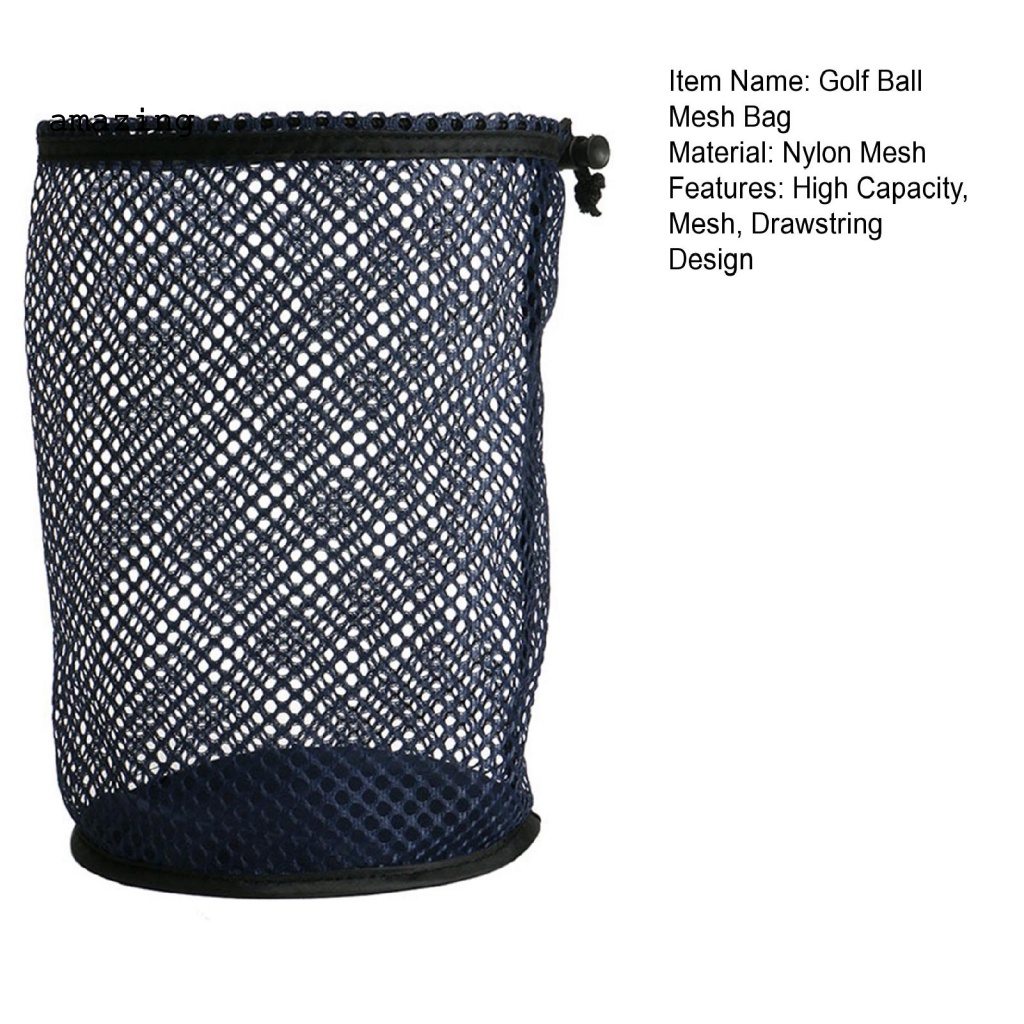 Túi Lưới Đựng Gậy Đánh Golf Bằng Nylon Sức Chứa Lớn