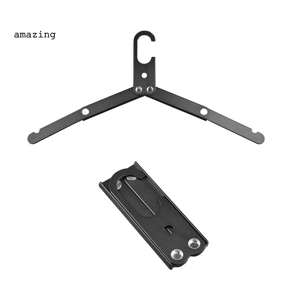 Móc Phơi Đồ Bằng Hợp Kim Nhôm Có Thể Gấp Gọn Linh Hoạt Tiện Dụng Mang Theo Du Lịch