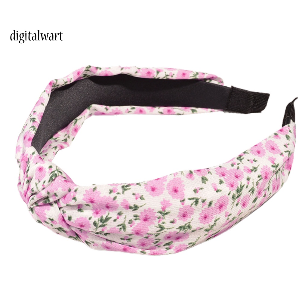 Kỹ Thuật Số| Băng Đô Thắt Nút Bản Rộng Tùy Chỉnh Thời Trang Cho Nữ