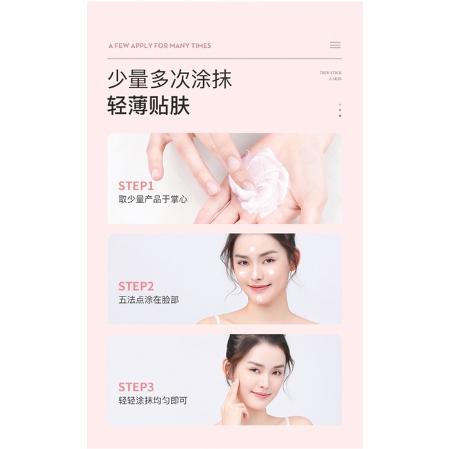 Kem Dưỡng Ẩm Che Khuyết Điểm Làm Sáng Da Tự Nhiên V7 Su Yan