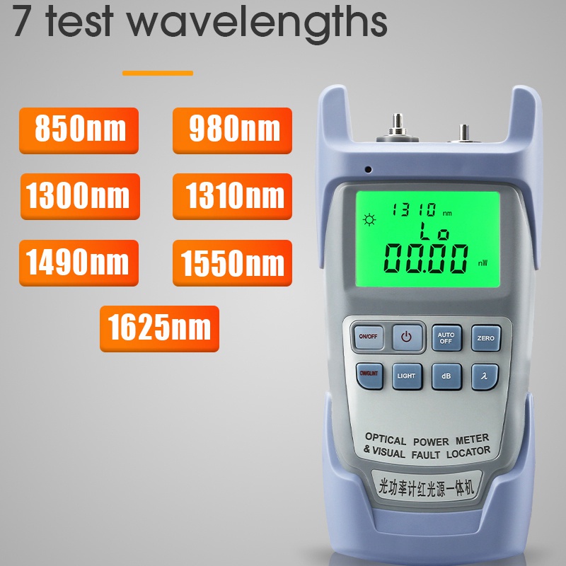 Thiết Bị Đo Công Suất Quang Học AUA-9A 5KM 10Km 20KM 30Km VFL10 MW