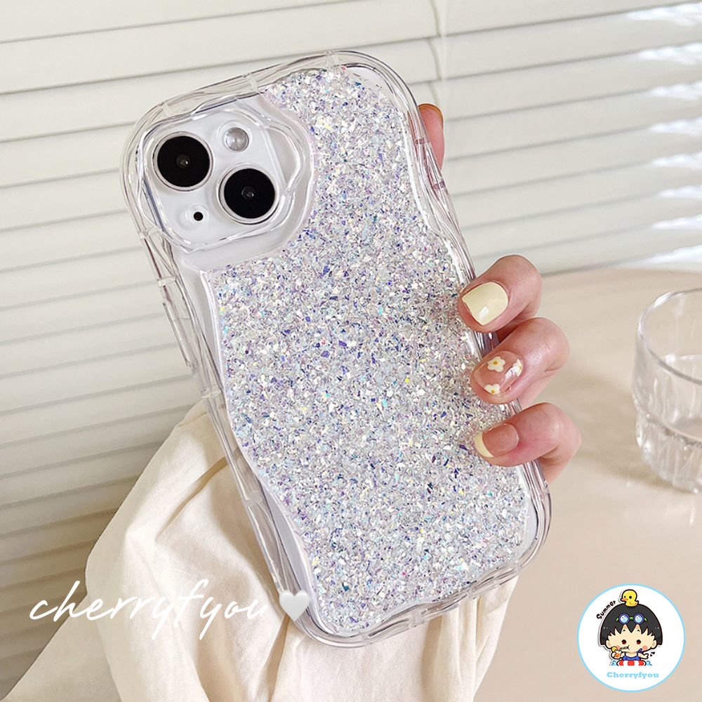 Ốp Điện Thoại TPU Dẻo Đính Sequin Lấp Lánh Thời Trang Chống Rơi / Bụi Bẩn Cho IPhone 14 13 12 11 Pro Max X XR 8 7 Plus