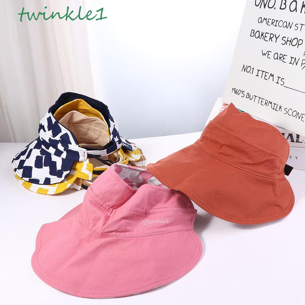 Mũ Rộng Vành Cotton Chống Nắng Thời Trang Dành Cho Nữ