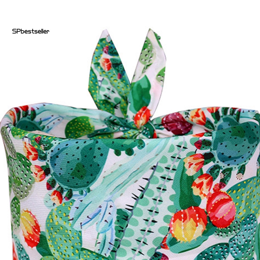 Khăn Bandana In Họa Tiết Xương Rồng Thân Thiện Với Da Trang Trí Chó Cưng