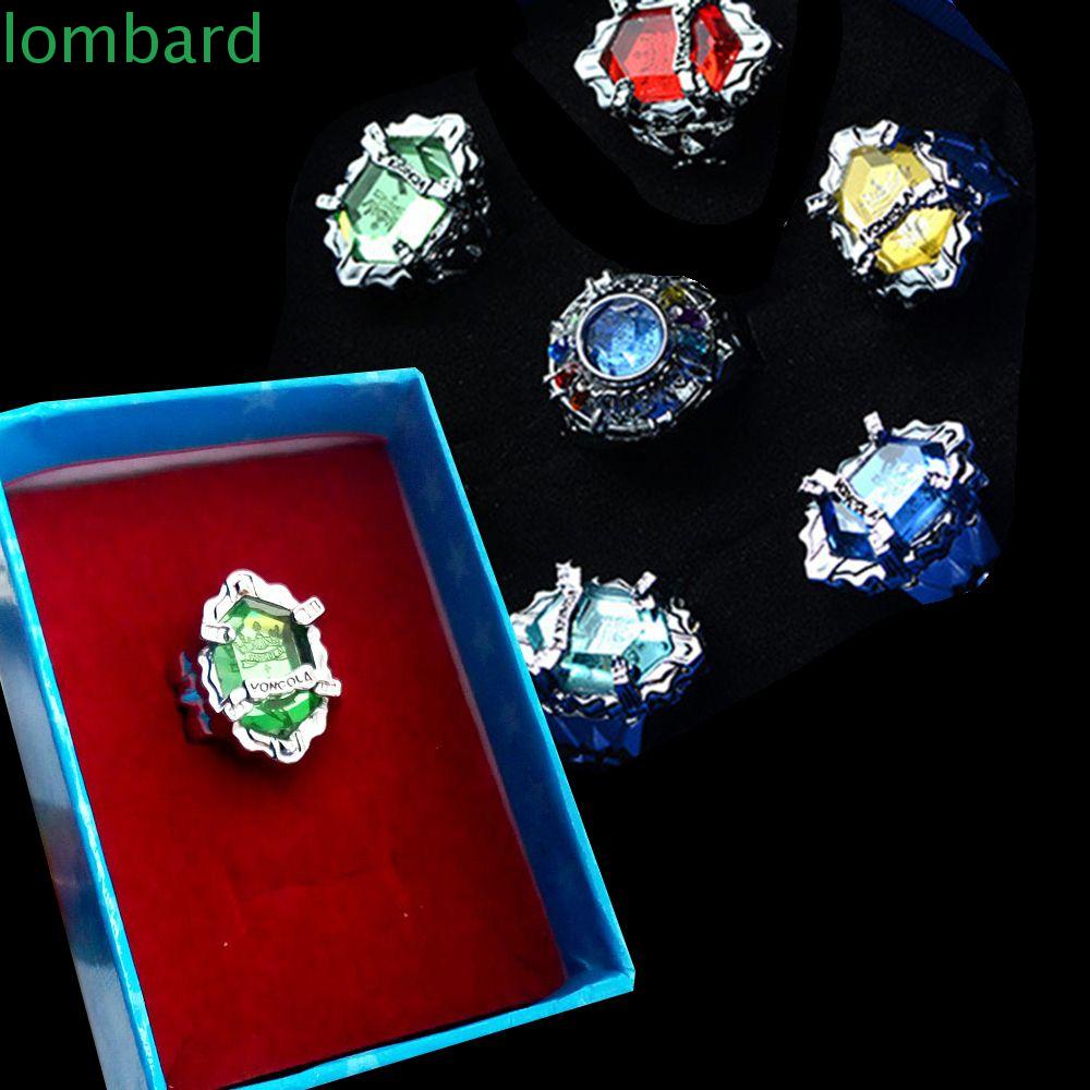 Lombard Nhẫn Đeo Cổ Phong Cách Anime Sawada Thời Trang Cho Nam