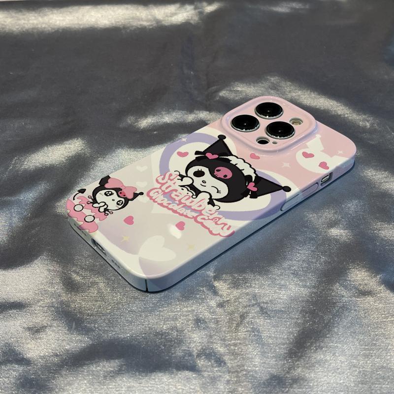 Ốp Điện Thoại Cứng Họa Tiết Hello Kitty / Chữ Tiếng Anh Dễ Thương Cho Iphone 14pro8 / 11 Iphone13 xsmaxx12