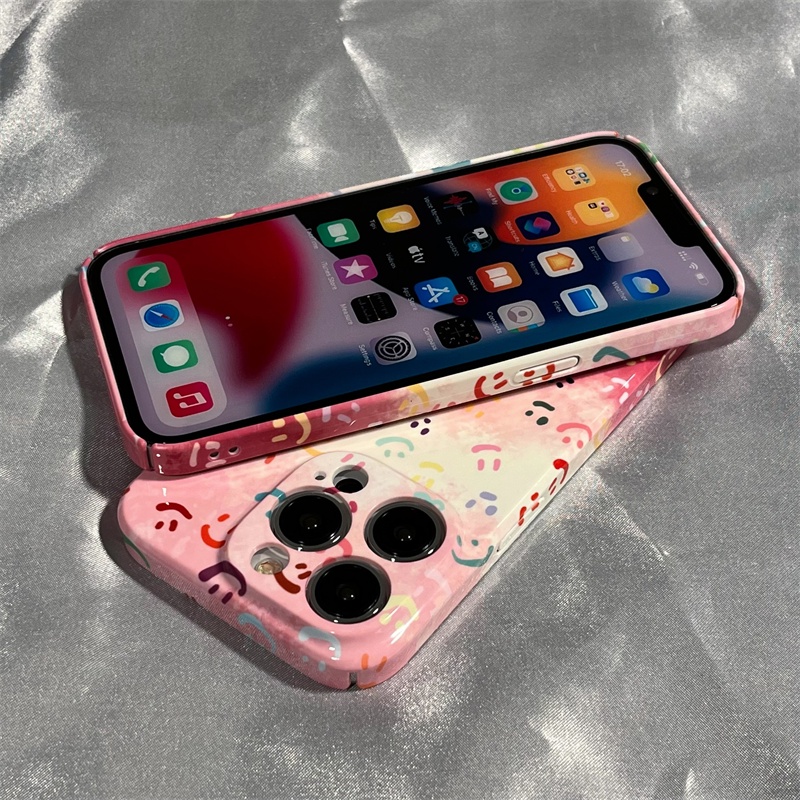 Ốp Điện Thoại Cứng Họa Tiết Trái Tim Màu Gradient Thời Trang Cho Iphone 13 18X 14 11iPhone127 9K0J