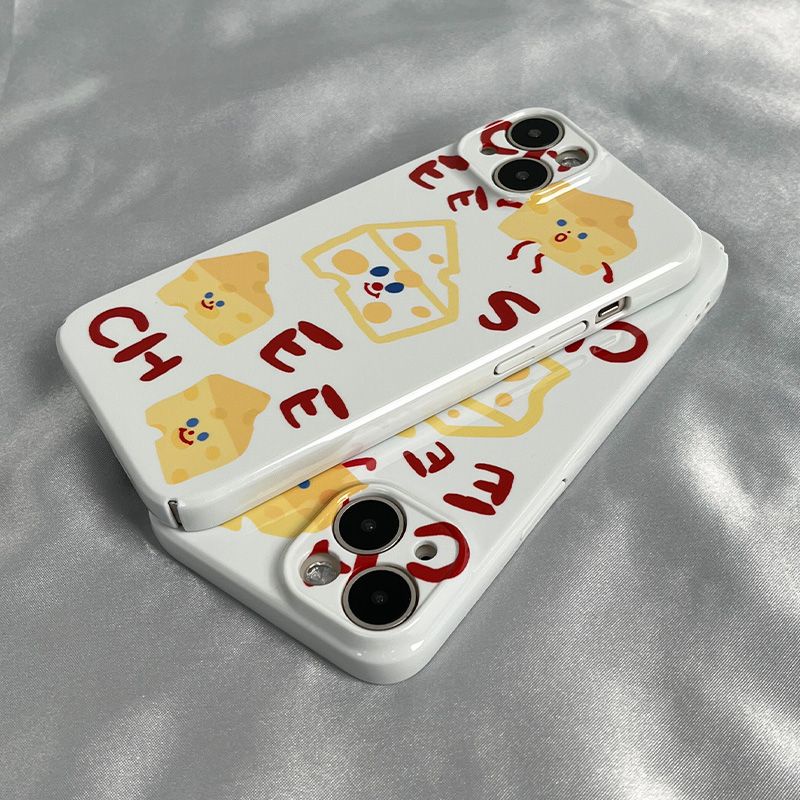 Ốp Điện Thoại Cứng Họa Tiết Phô Mai Độc Đáo Cho Apple 7 / xs / xr 8 / 11iphone13 14proiPhone12 B9O6