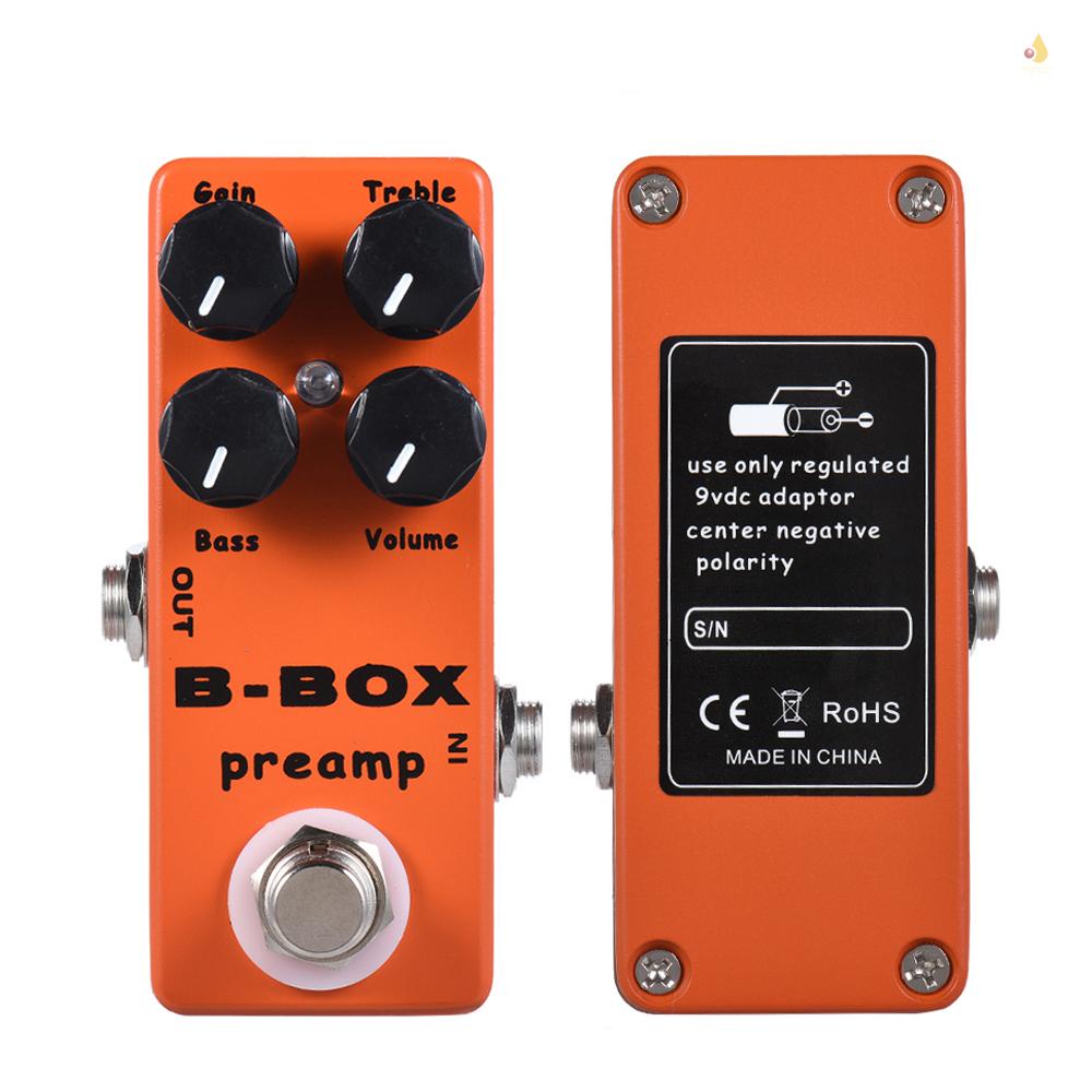 Mynice MOSKYAudio B-Box Phơ Đàn Guitar Điện Hiệu Ứng Vỏ Kim Loại