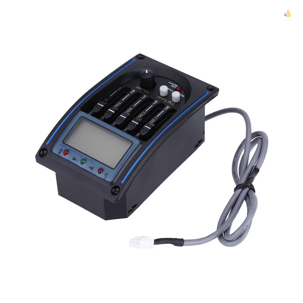 Hệ Thống Điều Chỉnh EQLC-5 5 Băng Tần EQ Màn Hình LCD Chuyên Dụng Cho Đàn Guitar Acoustic