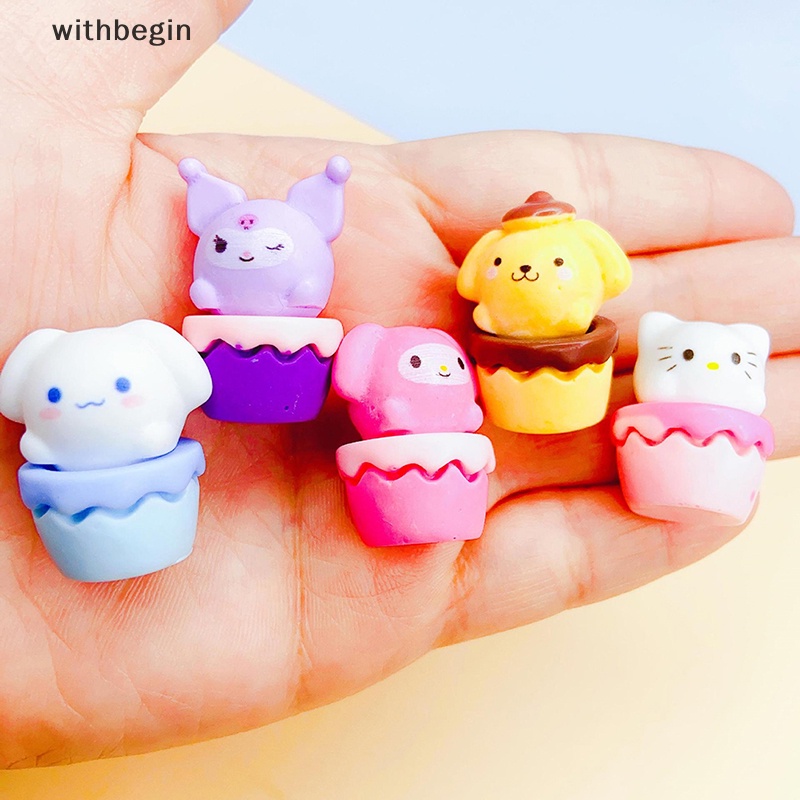 Bộ 5 Lọ Mật Ong Hoạt Hình Bằng Nhựa Resin DIY Dùng Trang Trí Nhà Cửa