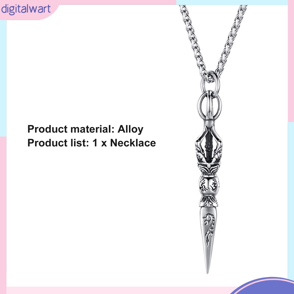 Vòng Cổ Phật Giáo Tinh Tế Cổ Điển Chống Rỉ Sét Bảo Vệ Cho Nam Dự Tiệc