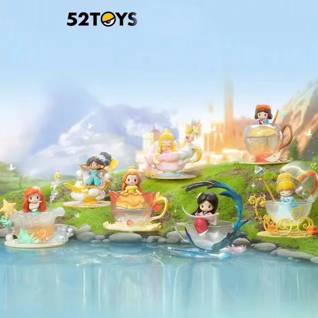 Búp Bê Công Chúa Disney Dùng Trang Trí Tách Trà Dễ Thương