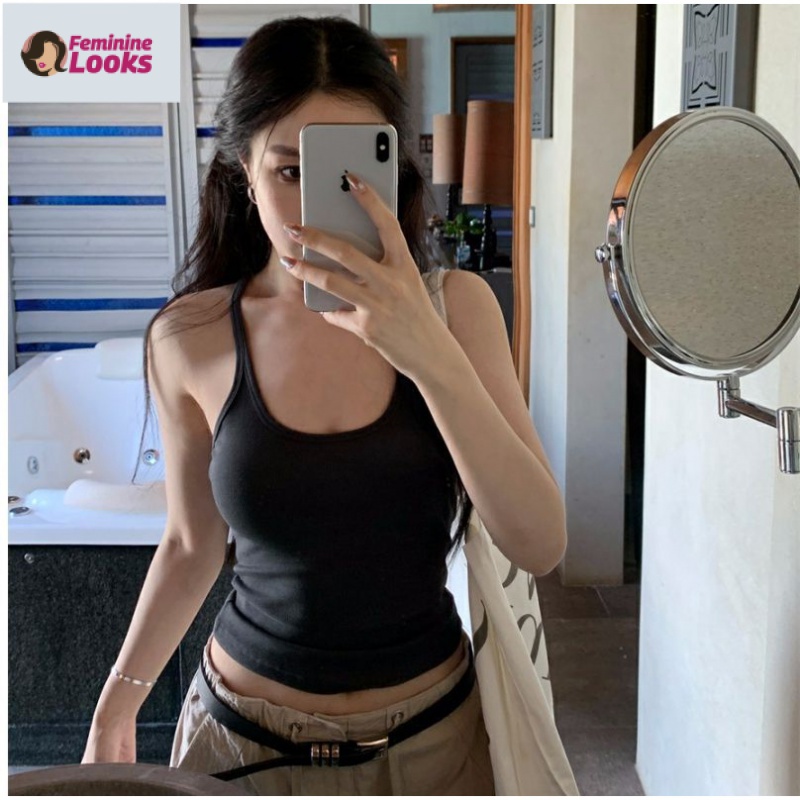 Áo Hai Dây Dáng Ôm Thời Trang Quyến Rũ Cho Nữ