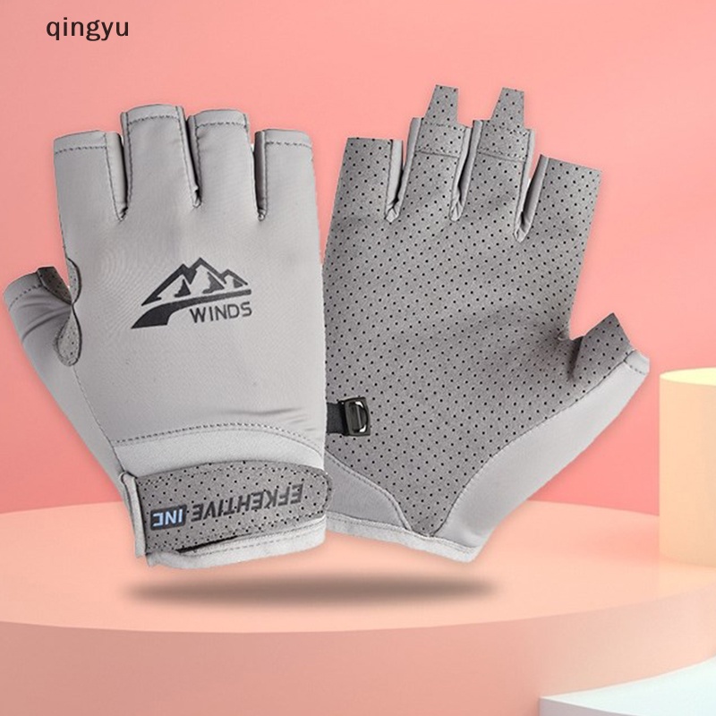 Găng Tay Lái Xe Mô Tô Bằng Lụa Lạnh Chống Trượt Thoáng Khí