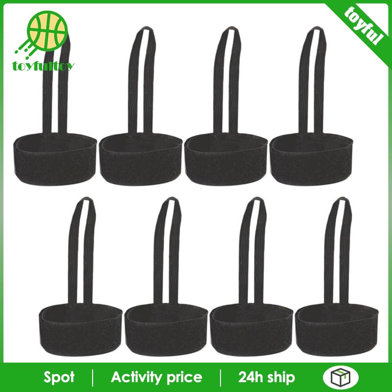 Set 8 Phụ Kiện Đánh Dấu Cổ Tay In Chữ Toyfulcabin Dùng Trong Bóng Đá