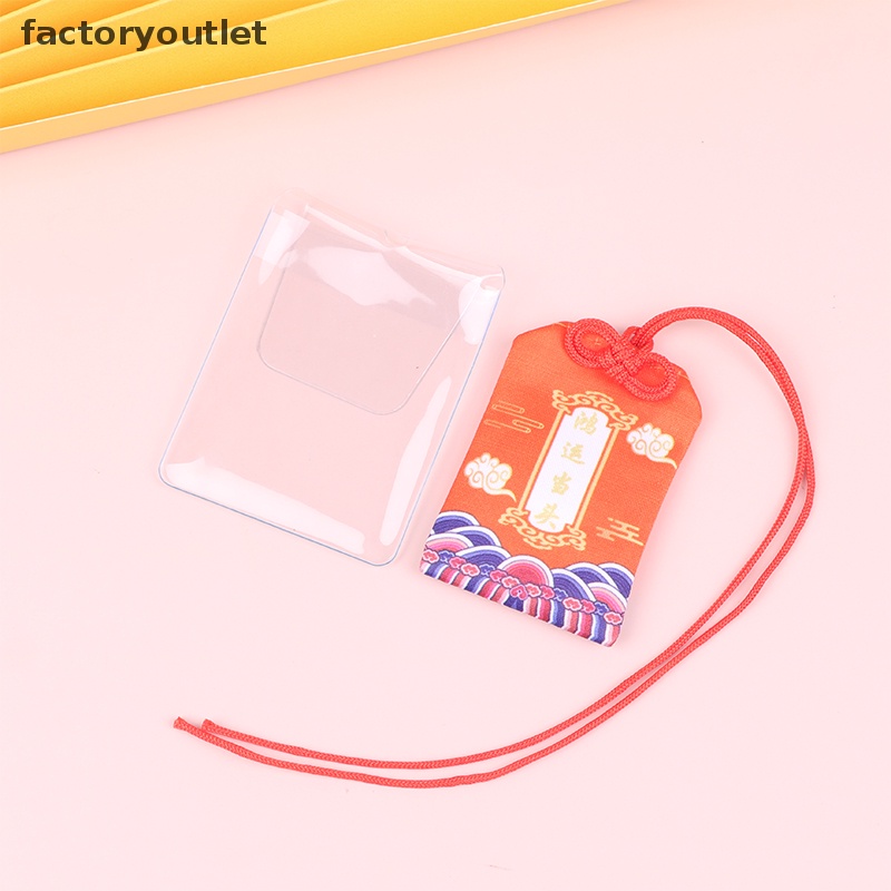 1 Bùa May Mắn Omamori Nhật Bản Cho Bùa Hộ Mệnh Talisman Churinga Periapt QWD