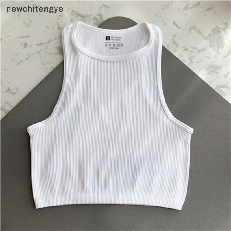 Áo Croptop Dệt Kim Phong Cách Thể Thao Thời Trang Đường Phố Cho Nữ