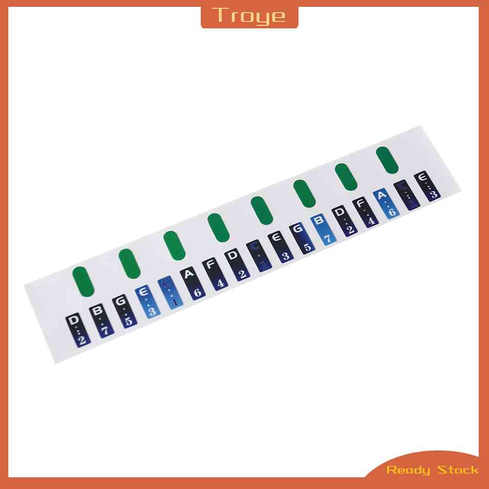 ❀ Troye troye ❀ Bộ 2 Miếng Dán Phím Đàn Kalimba 17 Phím