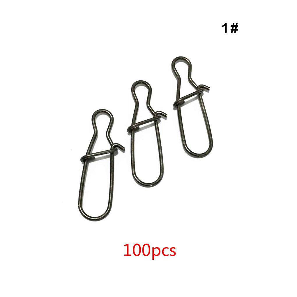 Set 100 Kẹp Nối Dây Câu Cá Chuyên Dụng