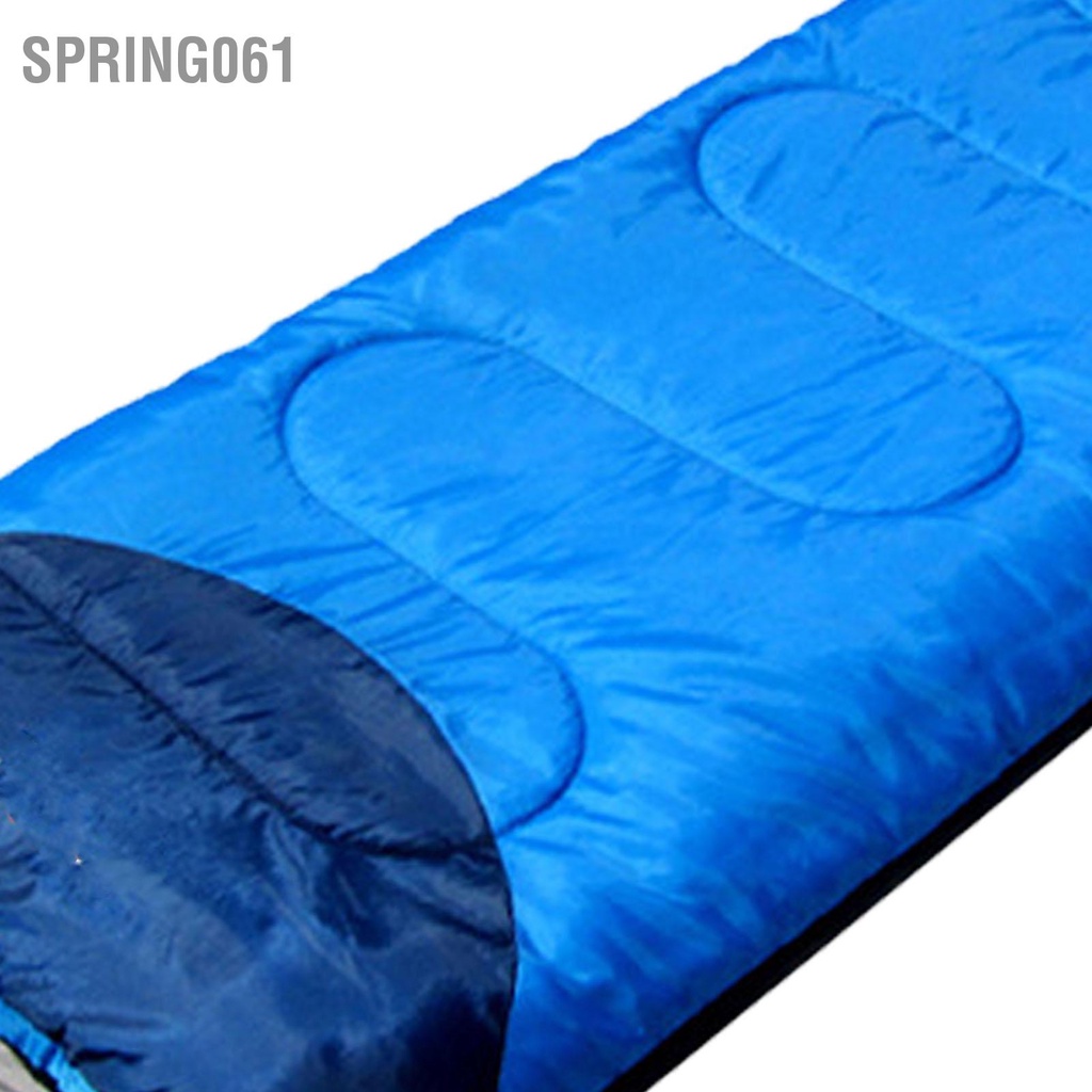 Spring061 Túi ngủ cắm trại Khâu đơn 4 mùa Du lịch ngoài trời phổ thông Thiết bị ấm thoáng khí