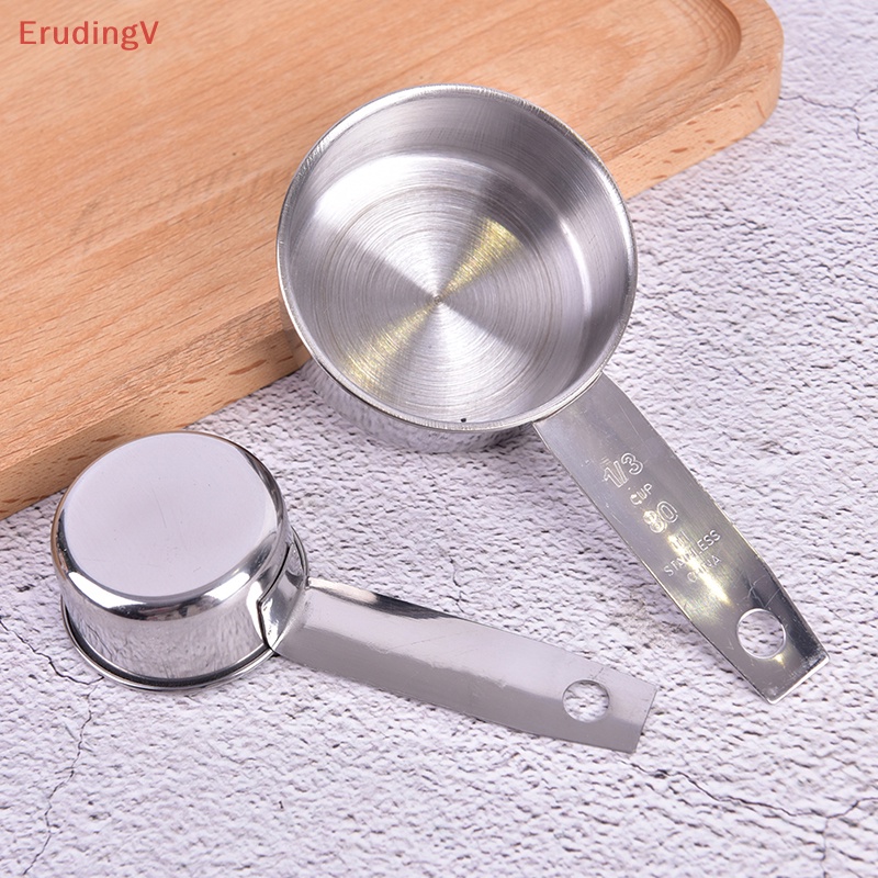 Bộ 5 Muỗng Đo Lường Bằng Thép Không Gỉ Tiện Dụng Cho Nhà Bếp