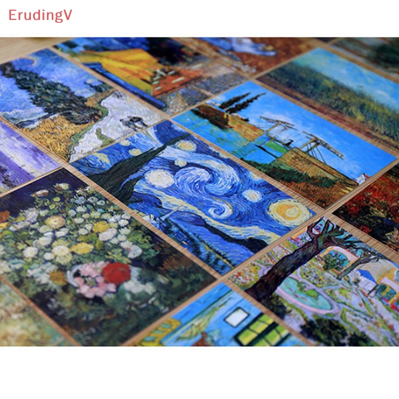 Set 30 Tấm Bưu Thiếp Van Gogh Cổ Điển