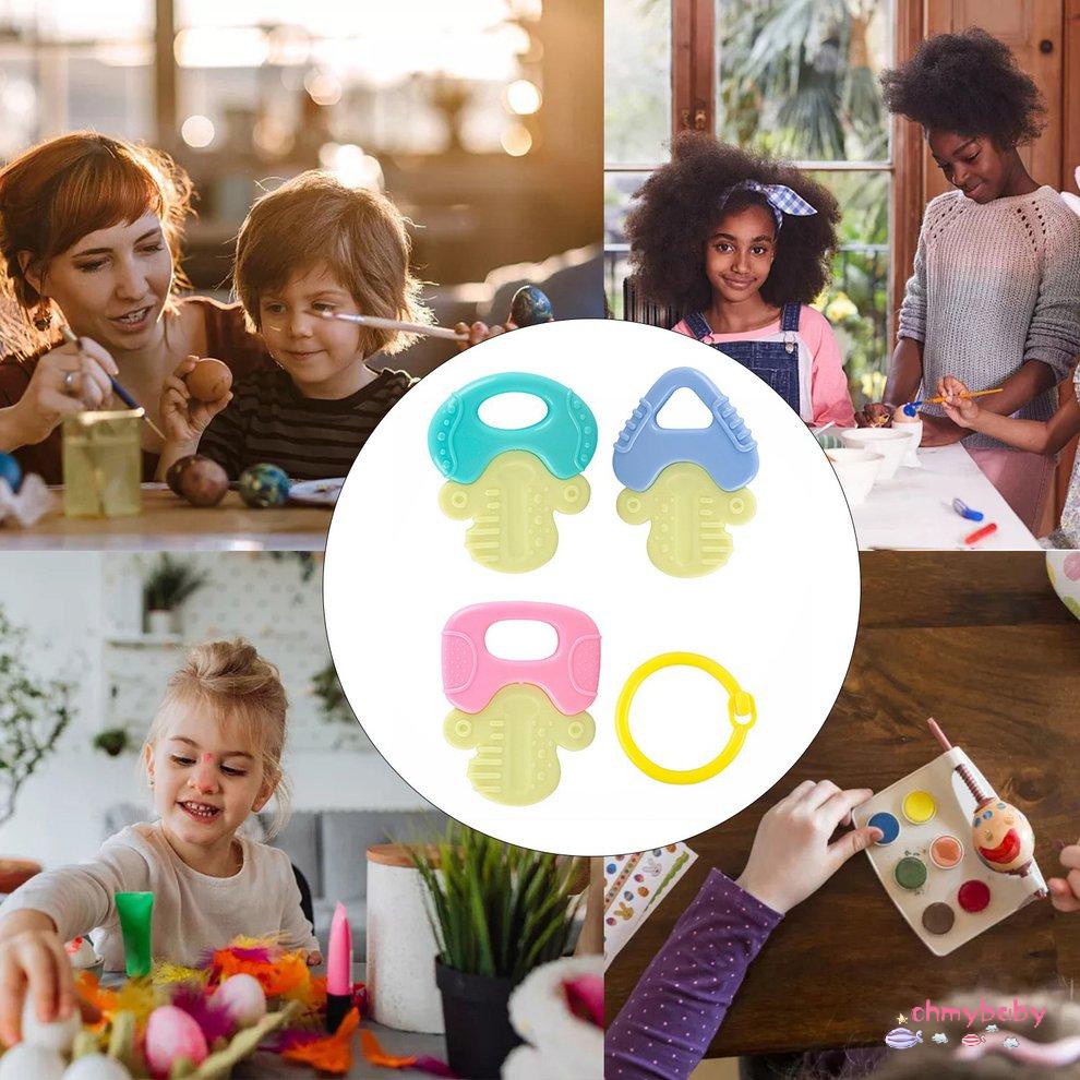 [Sẵn sàng] 4 Miếng Sơ Sinh Đồ Chơi Cho Trẻ Đầu Học Mới Ra Cổ Tay Lục Lạc Nhạc [P/13]