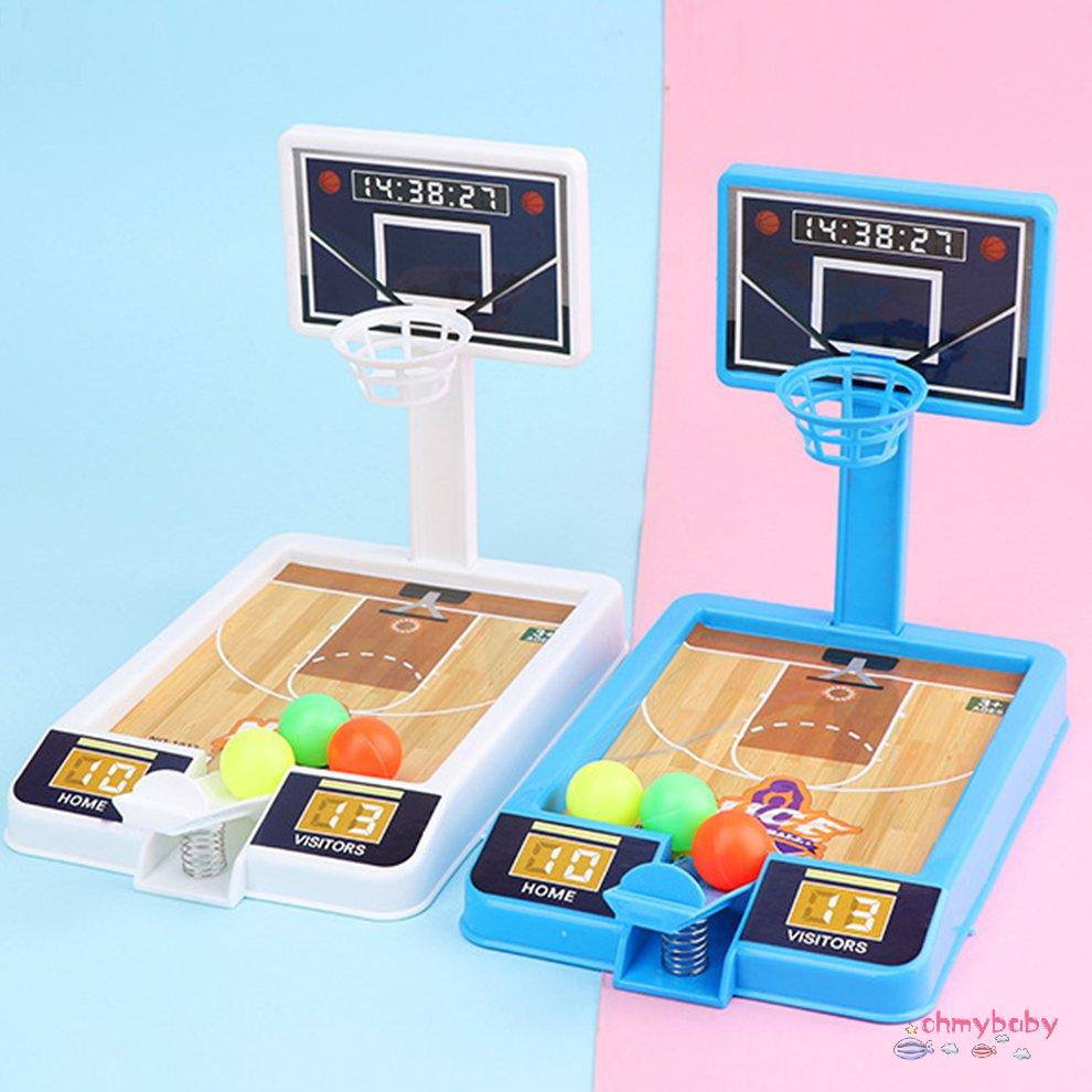 [Trong kho] Đồ chơi bóng rổ Trò trong nhà Thể thao Play Hoop Interactive trên bàn của trẻ em để [P/20]