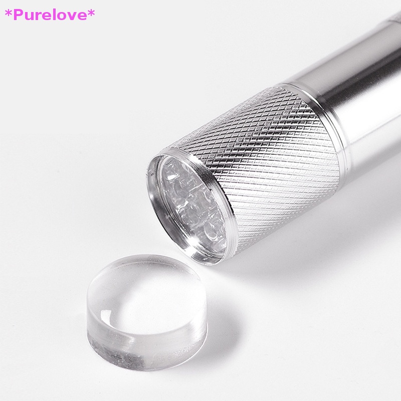 Đèn LED UV Mini Cầm Tay Bằng Silicon Di Động Tiện Dụng Mới