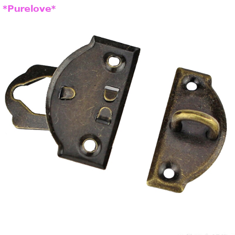 Set 10 Khóa Sắt 27 * 30MM Chuyên Dụng Cho Hộp Trang Sức