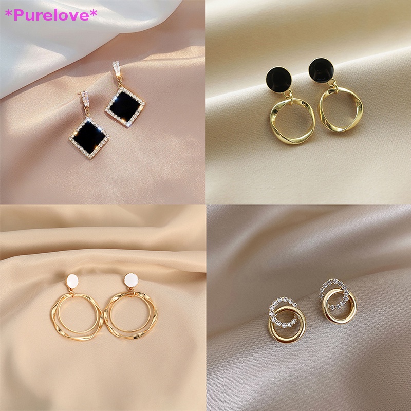 1 Đôi Bông Tai Ngọc Trai Thời Trang Cao Cấp Dành Cho Nữ Mới