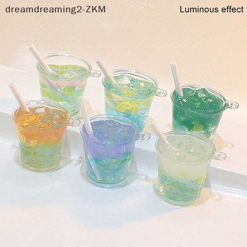 [Dreaming] Xô Nhựa Resin Đựng Nước Đá Phát Quang Ngẫu Nhiên Phụ Kiện Làm Trang Sức DIY